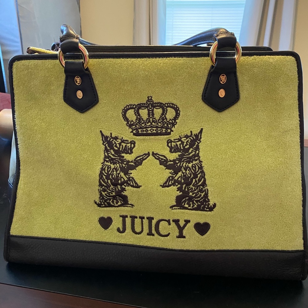 Juicy Couture pet carrier dog purse